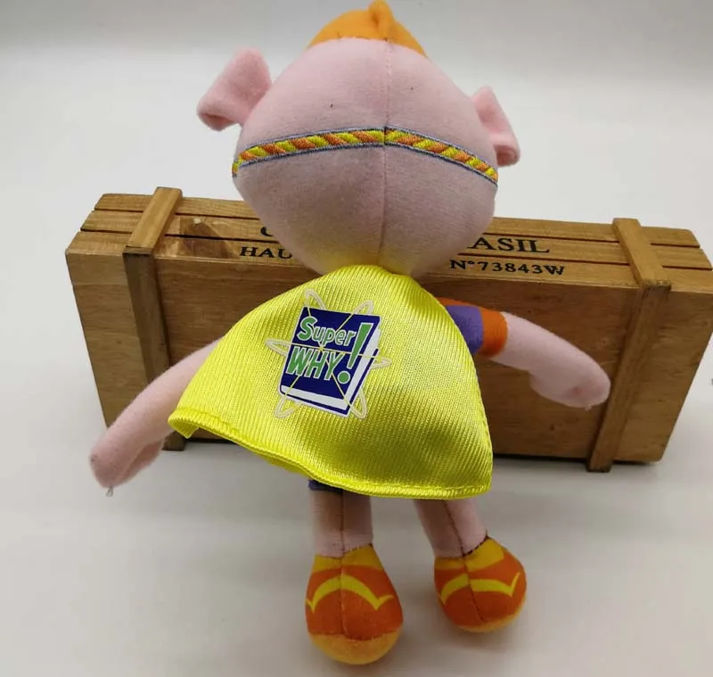 8-дюймовая новая редкая обучающая кривая PBS Show Super Why Alpha Pig плюшевая игрушка-кукла (art.: 3920d1ab729cd) - 3920d1ab729cd