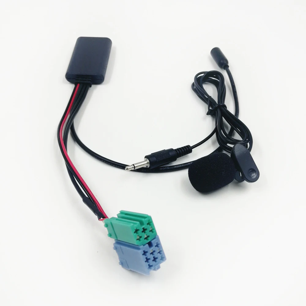 Biurlink автомобильный стерео Bluetooth 5,0 аудио музыкальный адаптер для телефонных звонков свободные руки AUX-IN ISO 6Pin для Renault радио обновленный спис...