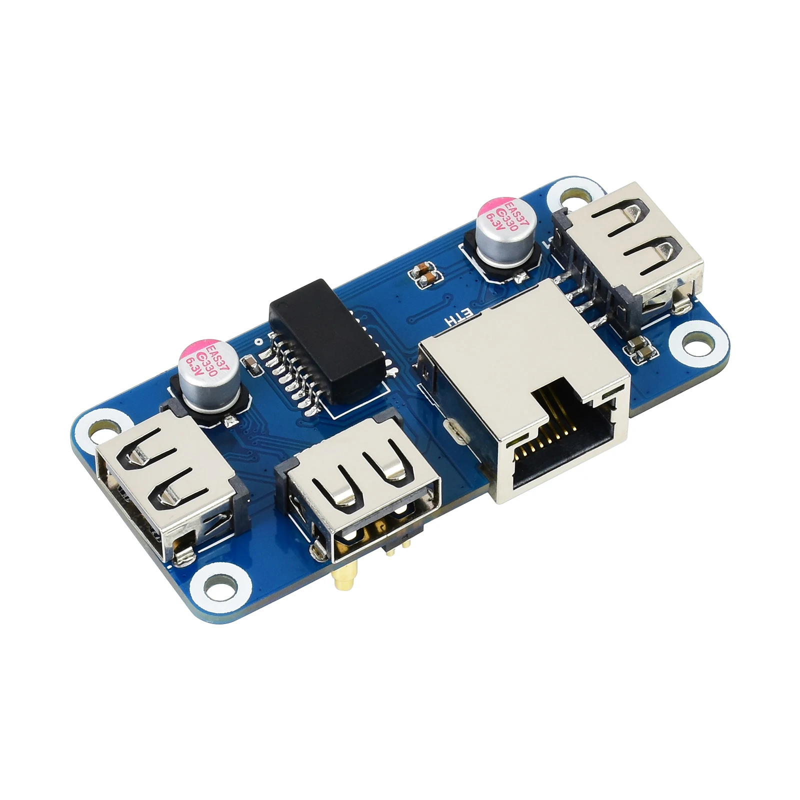 Плата расширения Zero 2 Вт Ethernet USB-концентратор, стартовый комплект, совместимый с RPI RasPi Raspberry Pi 2 W 3B 3 4 Model B 5