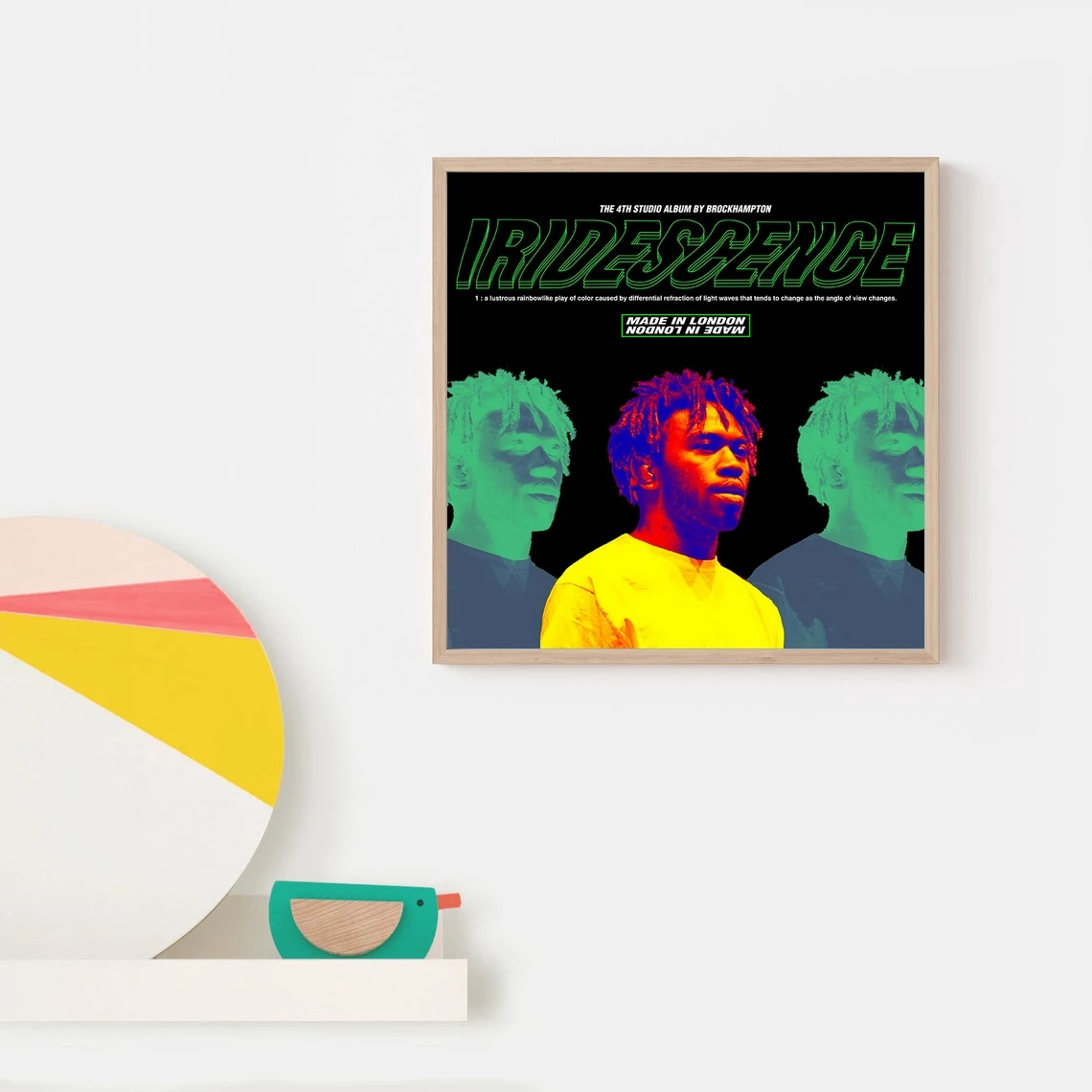 Brockhampton райдужный музыкальный альбом плакат печать на холсте украшение дома настенная живопись (без рамки)