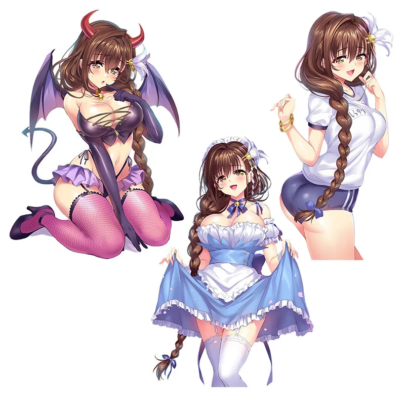 Three Ratels CA100 Mizugi Kanojo аниме Автомобильная Наклейка виниловая ПВХ наклейка для стены ноутбука складские