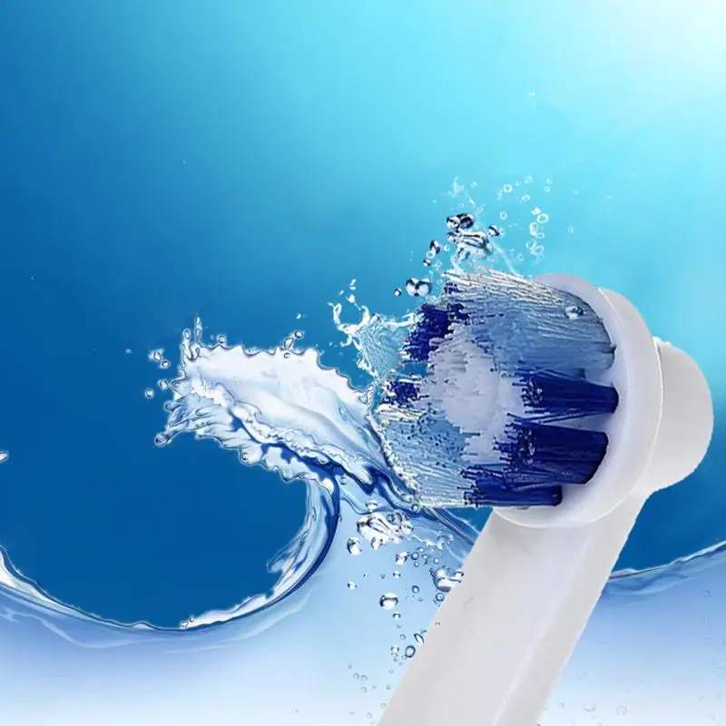 Фото Oral B Сменные насадки для зубных щеток с точным вращением, электрическая зубная щетка с 4 головками EB17/EB18/EB20/EB25/EB30/EB50/EB60 №5