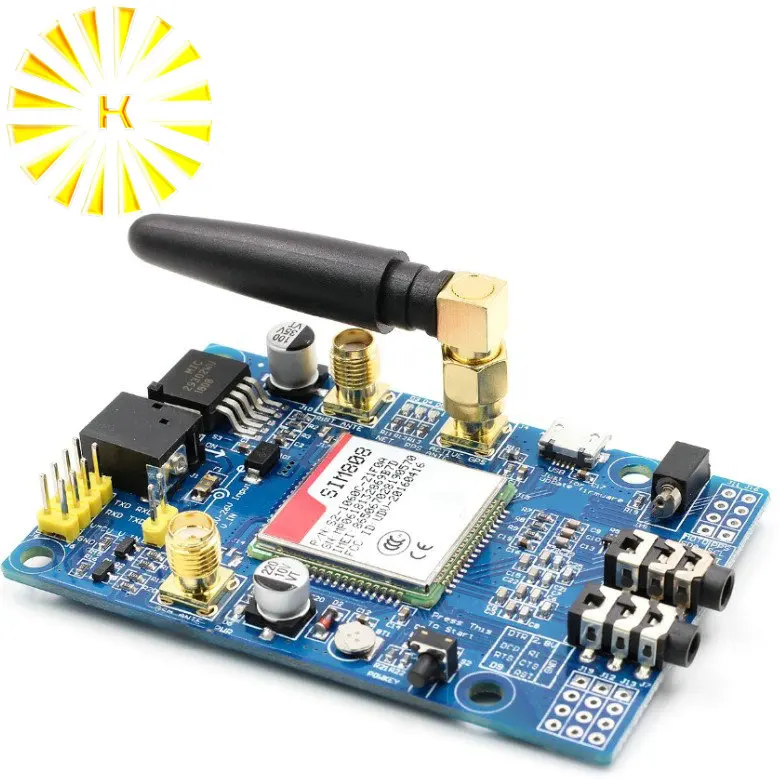SIM808 модуль GSM GPRS GPS макетная плата SMA с антенной GPS для разъема Arduino