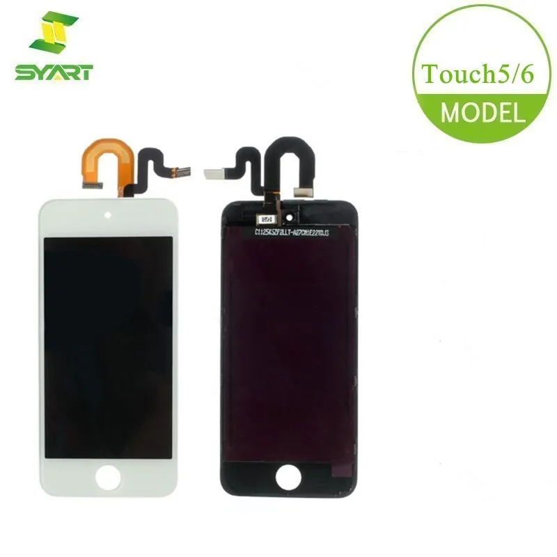 Для iPod Touch 5 5-го ЖК-дисплея кодирующий преобразователь сенсорного экрана в сборе заменители + Бесплатные инструменты для iPod Touch 6 6-го 4,0-дюймов...
