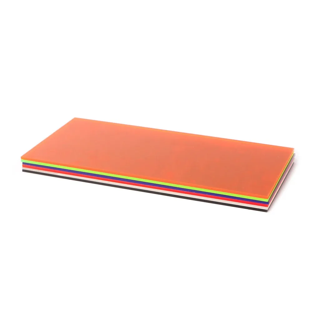 ANENG 10x20cm доска из оргстекла цветной акриловый лист DIY игрушка аксессуары изготовление моделей