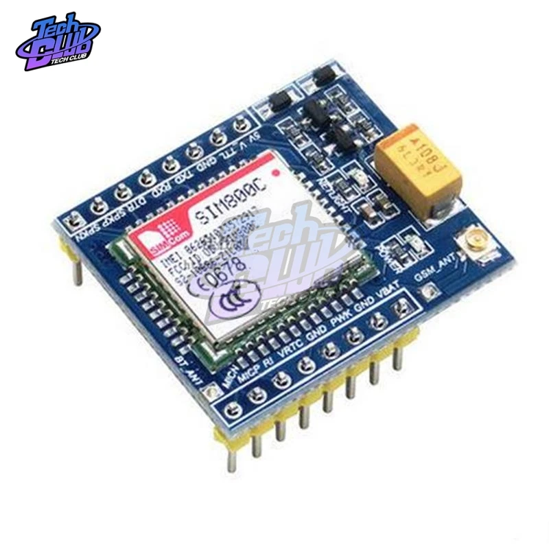 SIM800C GSM / GPRS Module 5V / 3.3V TTL Development Board IPEX with Bluetooth TTS for Arduino STM32 C51