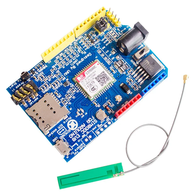 SIM800C макетная плата GSM GPRS модуль Поддержка сообщений Bluetooth для Arduino вместо SIM900