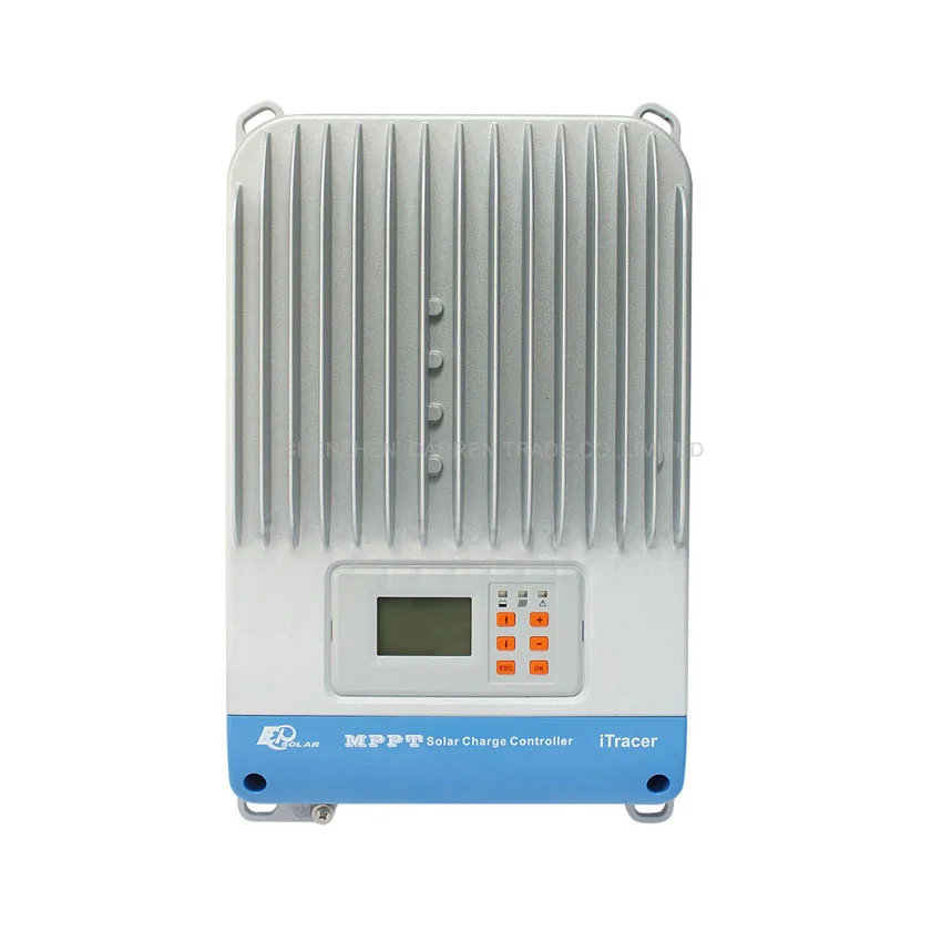 Контроллер заряда солнечной батареи iTracer IT6415ND, 60 А, MPPT, RS232 RS485, с протоколом Modbus, CAN-шина 12 В, 24 В, 36 В, 48 В, автоматическая работа, 1 шт.