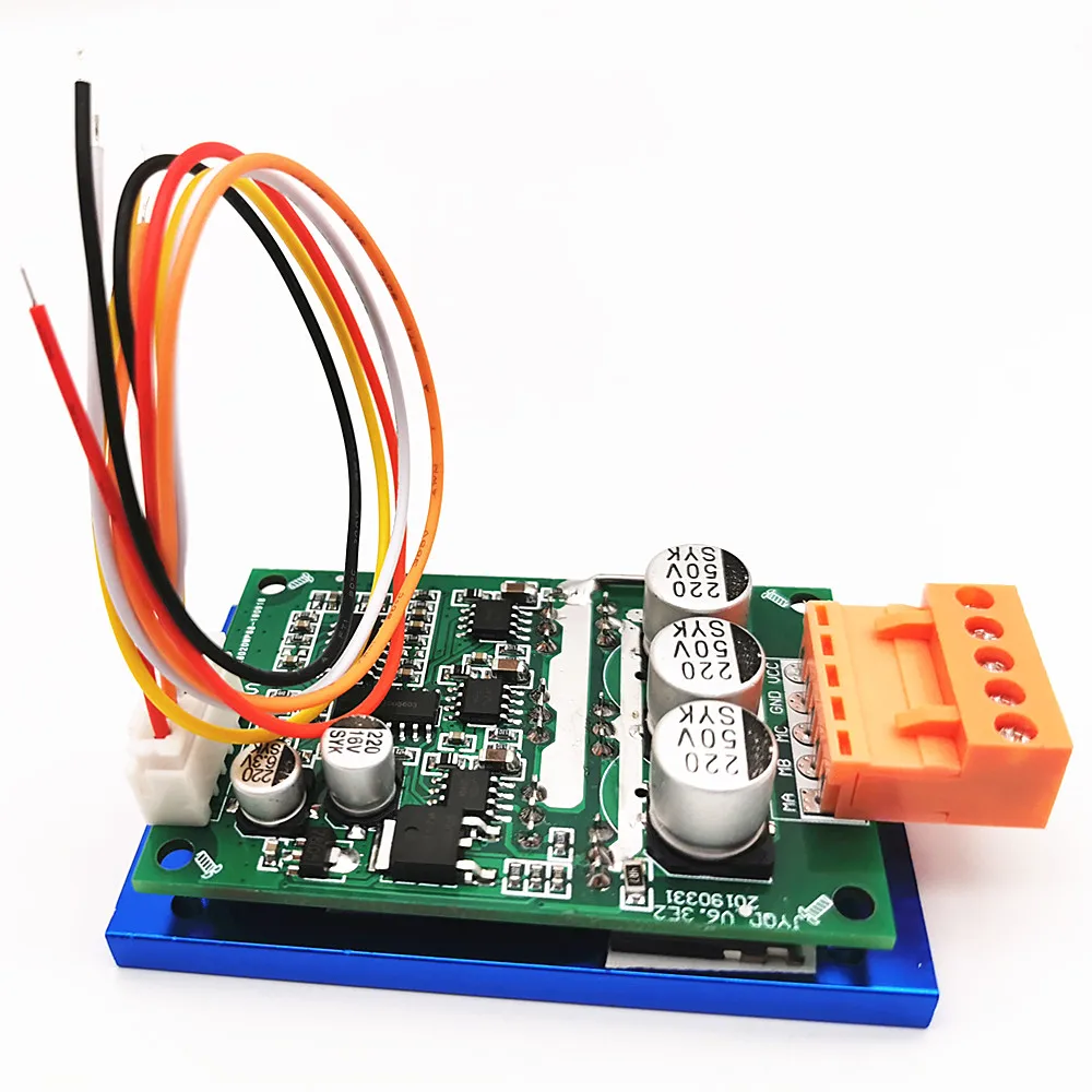 Плата драйвера для бессенсорного двигателя bldc JUYI Tech JYQD-V6.3E2, с радиатором, коннектором и проводами