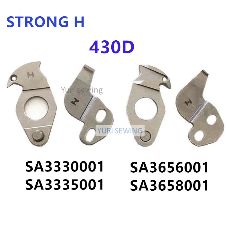 Мощный H BROTHER KE-430D подвижный нож фиксированный нож высокого качества SA3330001/SA3335001/SA3658001/SA3656001 Промышленная швейная машина