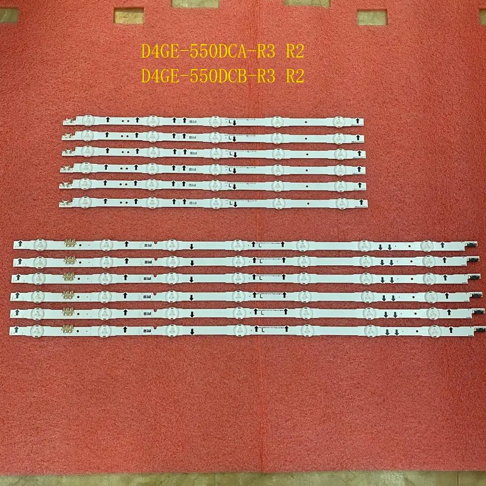Светодиодная лента для подсветки для Samsung UE55J6100AW UE55J6250SU UE55J6272SU UE55J6275SU UE55J6280SU UE55J6282SU UE55J6285SU UE55J6289SU