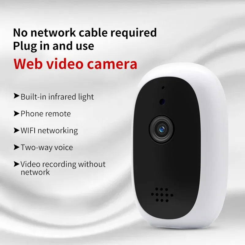 IP-камера видеонаблюдения, 1080P, 2 Мп, Wi-Fi, с датчиком движения