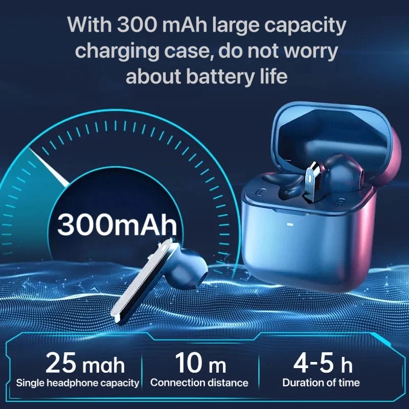 Фото TWS J58 беспроводные Bluetooth-совместимые наушники, оригинальные Hi-Fi геймерские водонепроницаемые наушники Fone, наушники для спорта всех устройств №4