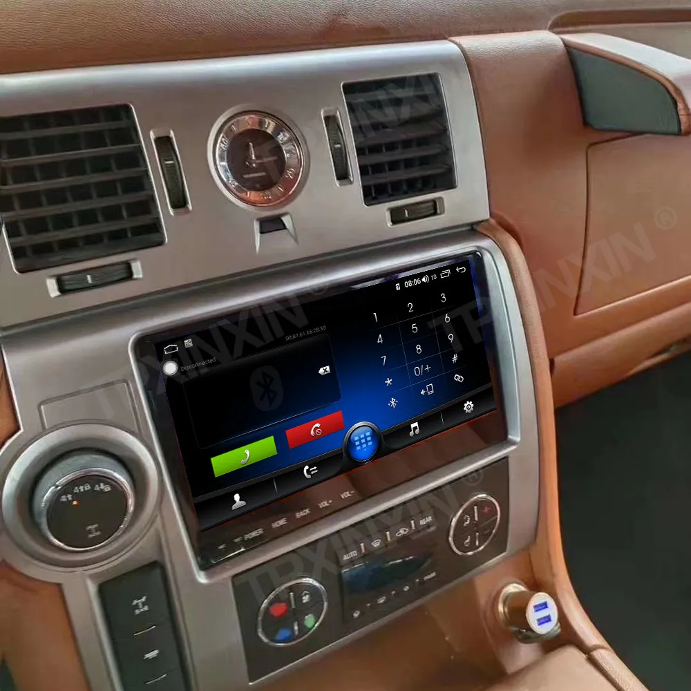 Фото Автомобильный мультимедийный плеер для Hummer H2, 2008-2011, Android 10, 6 + 128 ГБ, 8 ядер, GPS-навигация, IPS DSP №2