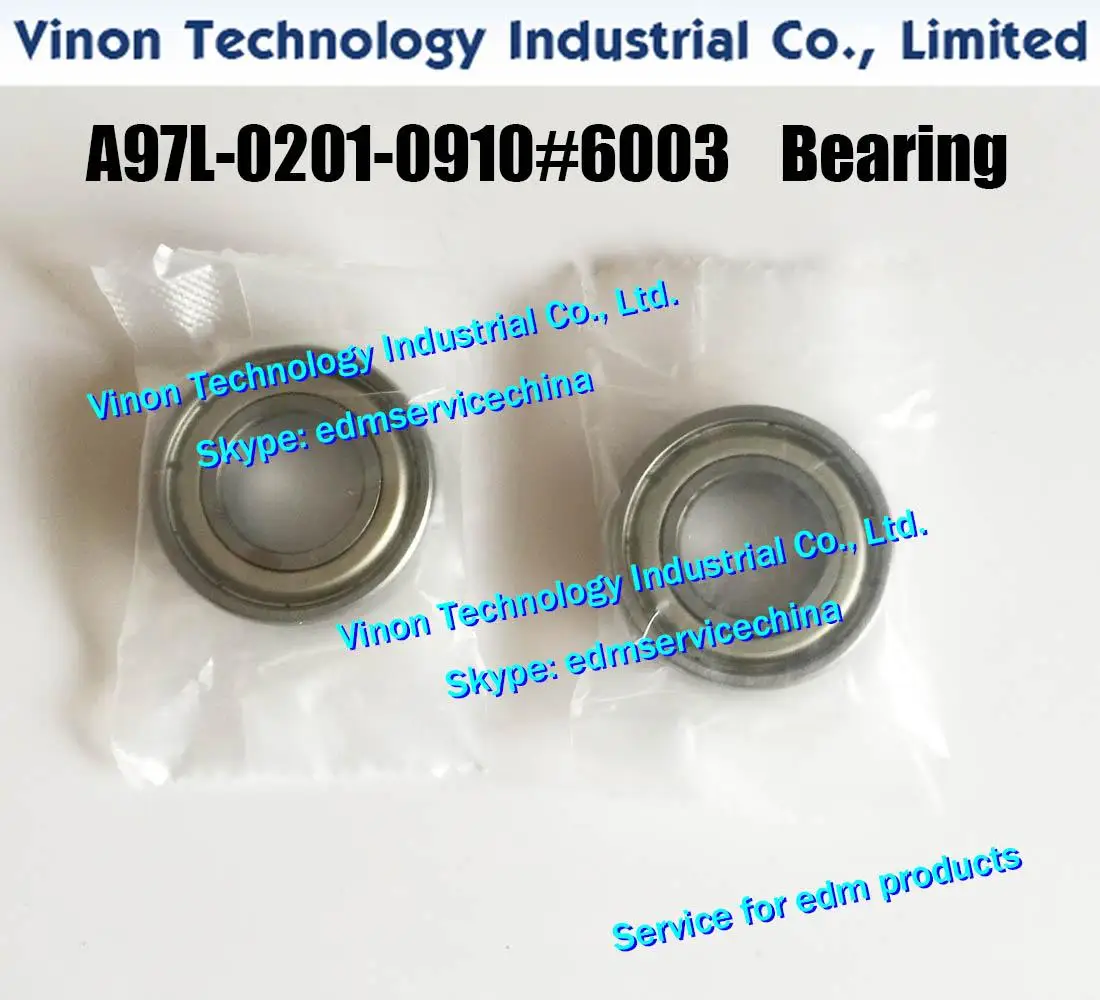 Шарикоподшипник EDM F607 A97L-0201-0911 # 6807 (5 шт.), совместим с серией 0iA1iA0iB1iBiC A97L, запасная часть A97L.0201.0911680 (art.: 3920ce5b2eb0a) - 3920ce5b2eb0a