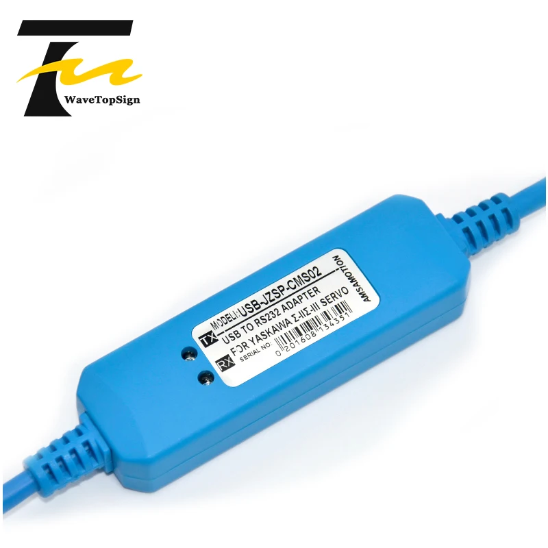 Фото Кабель связи серводвигателя WaveTopSign Кабель для отладки USB-JZSP-CMS02 для серводвигателя yaskawa Σ-II/III Serial №2