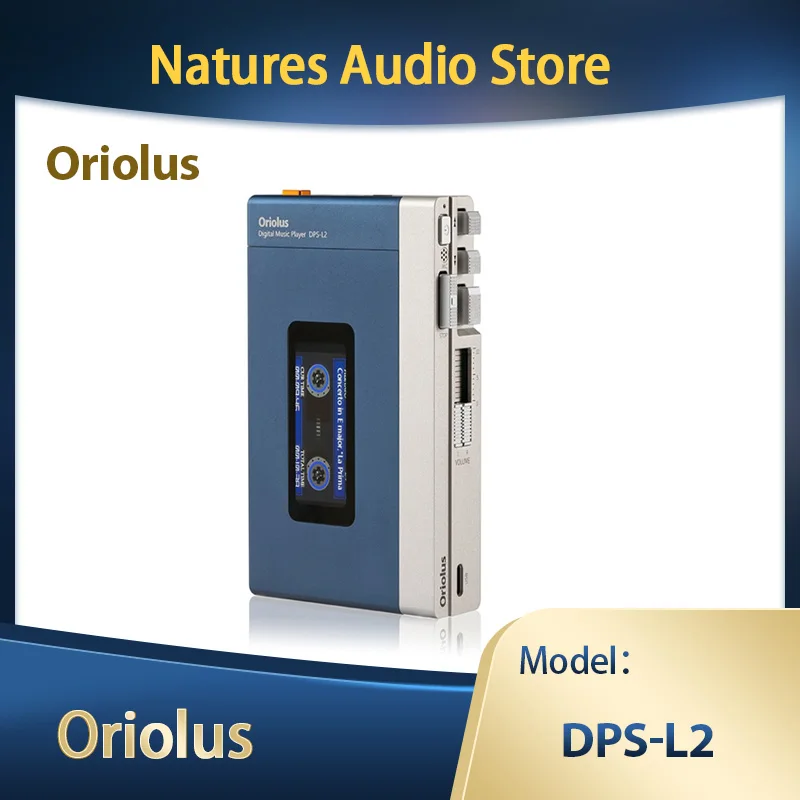 Oriolus DPS-L2 Hi-Fi музыкальный плеер USB ЦАП кассетный плеер классический вид ES9038 Pro DPS L2 двусторонний Bluetooth 3,5 мм + 3,5 мм + 4,4 мм