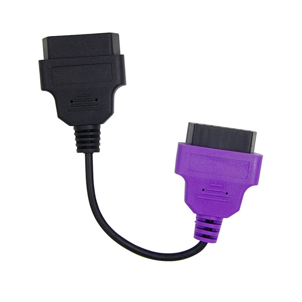 Фото ELM327 OBD 2 кабель для Fiat ECU 16 Pin MultiECUScan OBD2 OBD диагностический инструмент сканер считыватель кодов адаптер автомобильный соединительный кабель №4