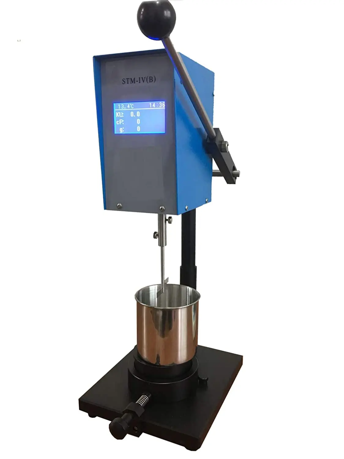 STM-IV(B) Stormer Viscometer с температурным дисплеем Цифровой роторный измеритель вязкости тестер покрытия краски Вращательный Viscosimete