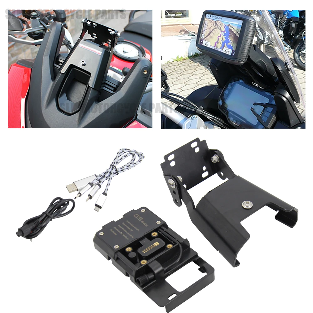 Новый мотоцикл для Ducati Multistrada 950 S 2017 1260 от 2018 Enduro от 2016 года, подставка для мобильного телефона, держатель GPS, кронштейн для пластины