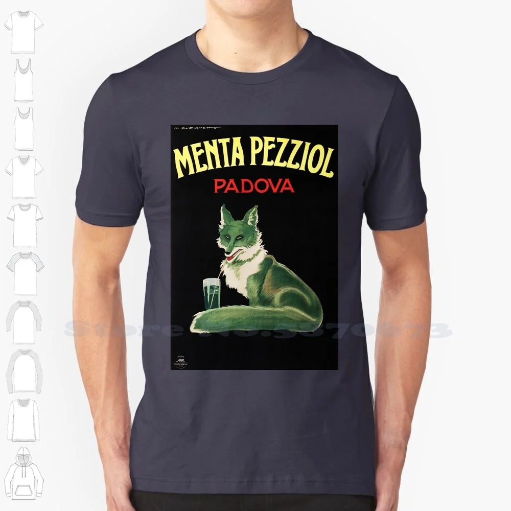 Постер Menta Pezziol Padova 100% хлопок футболка Campari Padova хорошая винтажная
