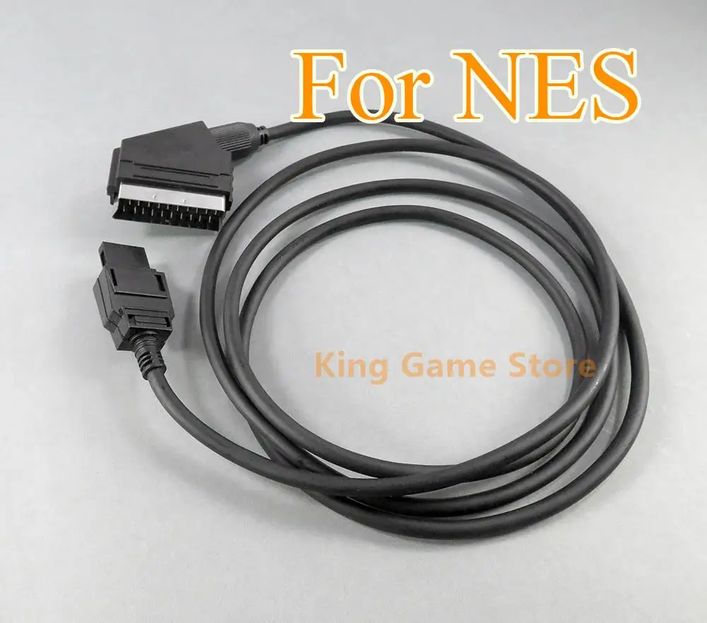 10 шт./лот 1,8 м RGB AV видео Scart кабели RGB соединительный кабель замена для Nintend NES Scart аудио-видео кабель Av