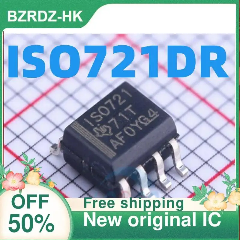 2-10 шт./лот ISO721DR ISO721D ISO721 SOP-8 новый оригинальный IC
