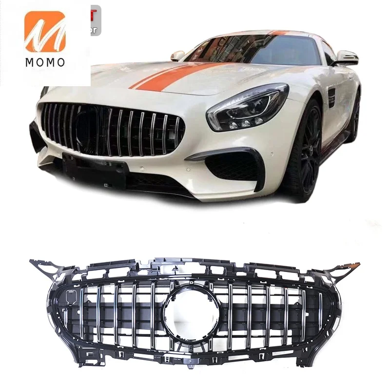 Фото Автомобильный гоночный гриль panamerica GT style, решетка для Mercedes C190 AMG GTs 2 door 2015-2016 benz GT50 GT53 GT63 №3