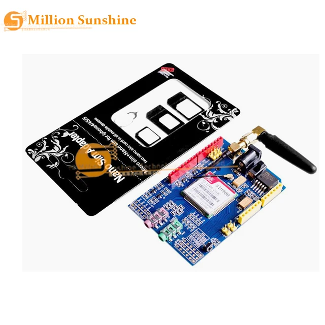 1 шт./лот SIM900 GPRS/GSM Защитная макетная плата четырехдиапазонный модуль для arduino