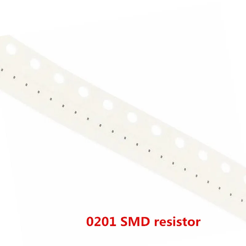 100 шт./лот 0201 SMD резистор 0R ~ 10 м 1/20 Вт 0 1 10 100 150 220 330 Ом 1K 2,2 K 10K 100K 0R 1R 10R 100R 150R 220R 330R