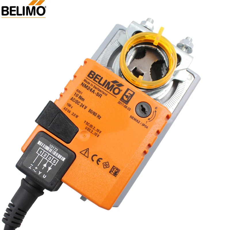 BELIMO AC24V DC24V 10nm NM24A-SR модулирующий привод демпфера для регулировки воздушного клапана (art.: 3920b93500280) - 3920b93500280