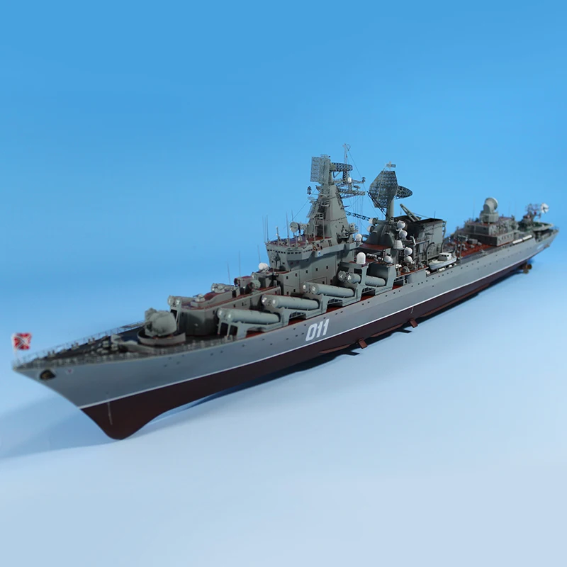 Фото Trumpeter 04519 масштаб 1/350, русская вагами, слава, класс, крейсер, игрушка, хобби, корабль, военная сборка, пластиковая модель, строительный комплект №3