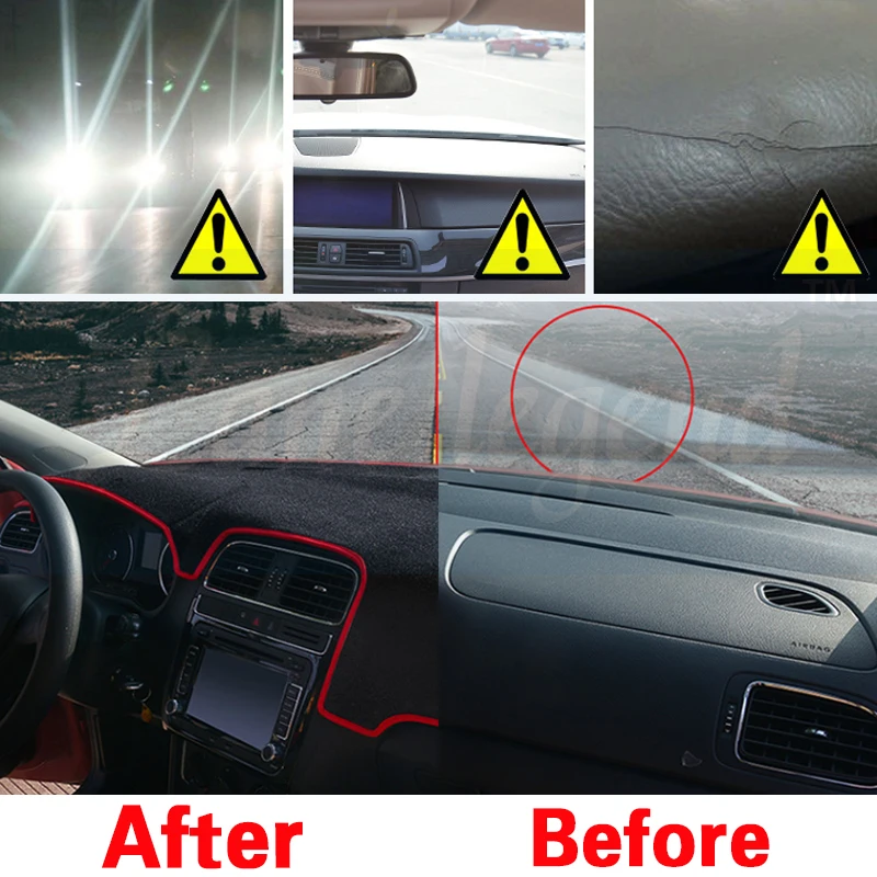 Фото Для Honda Fit Jazz 2008 ~ 2013 противоскользящий коврик для приборной панели, солнцезащитный козырек, коврик для защиты ковров, аксессуары GE6 GE7 GE8 GE9 2010 №3