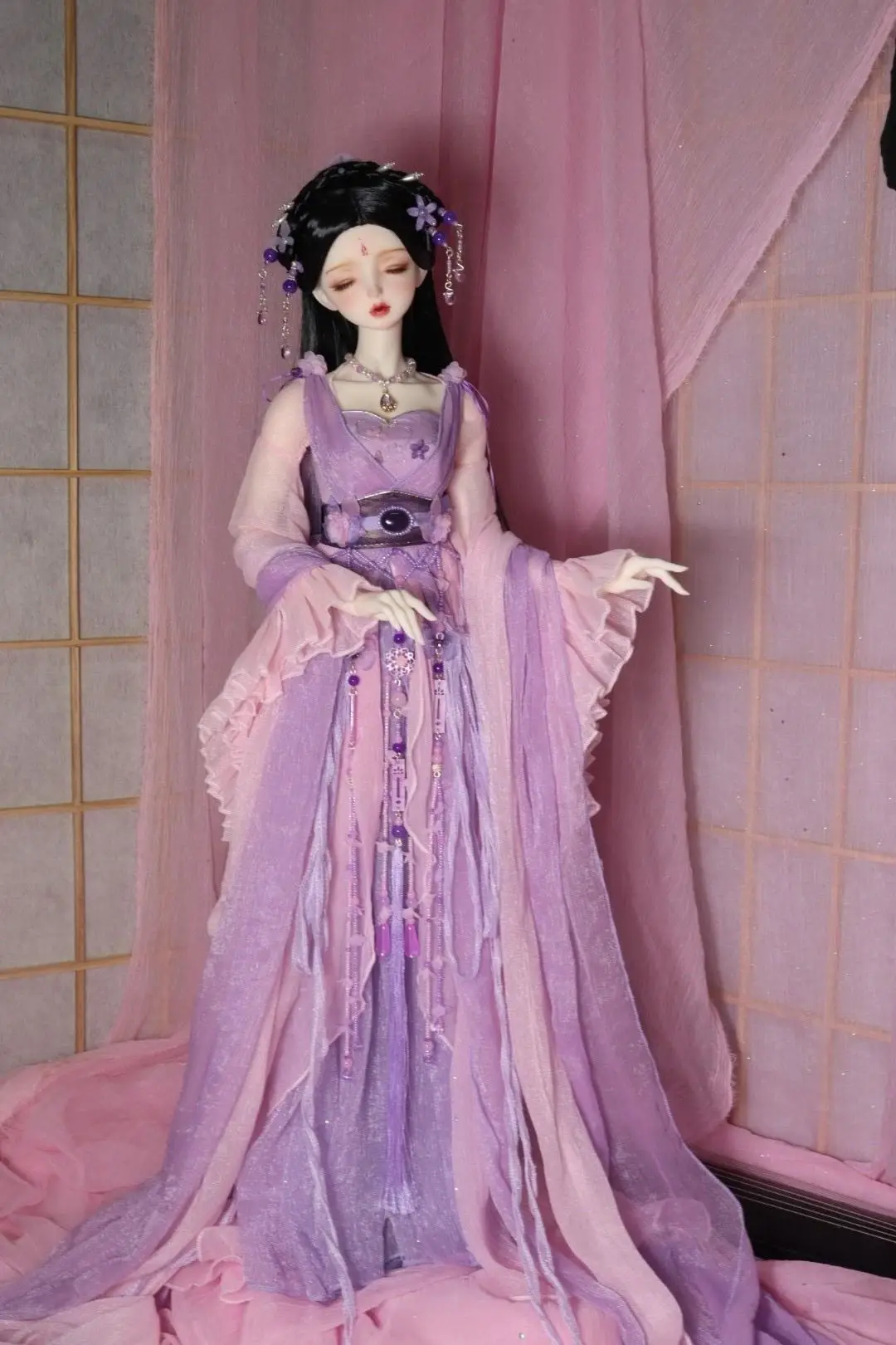 14 13 весы BJD одежда древний костюм Hanfu Fairy Dress комплект одежды для BJDSD MSD SD13 аксессуары для кукол Big Girl C1088 (art.: 3920d161fe8ab) - 3920d161fe8ab