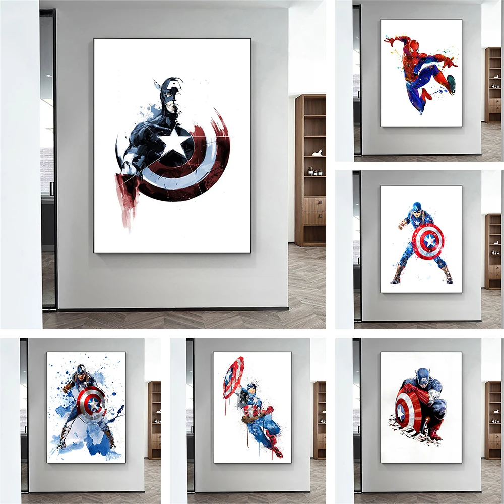 Алмазная 5D картина «сделай сам» из мультфильма «Marvel»