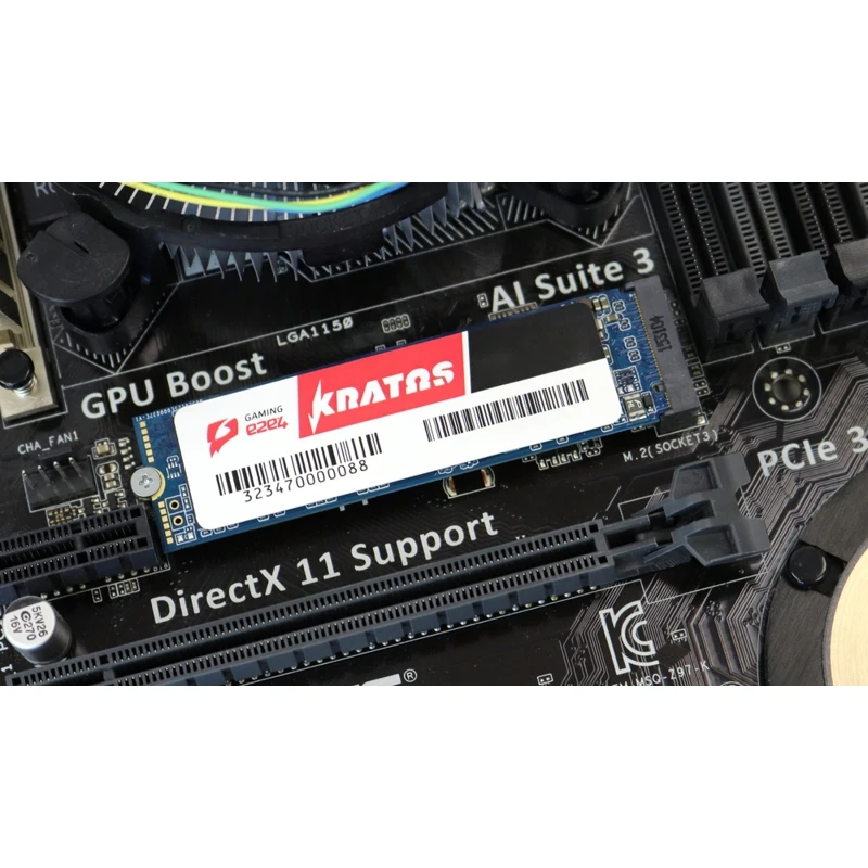 Фото Твердотельный накопитель (SSD) e2e4 Gaming KRATOS, 256Гб/512Гб/1Тб 3D V-NAND, 2280, M.2, NVMe №3