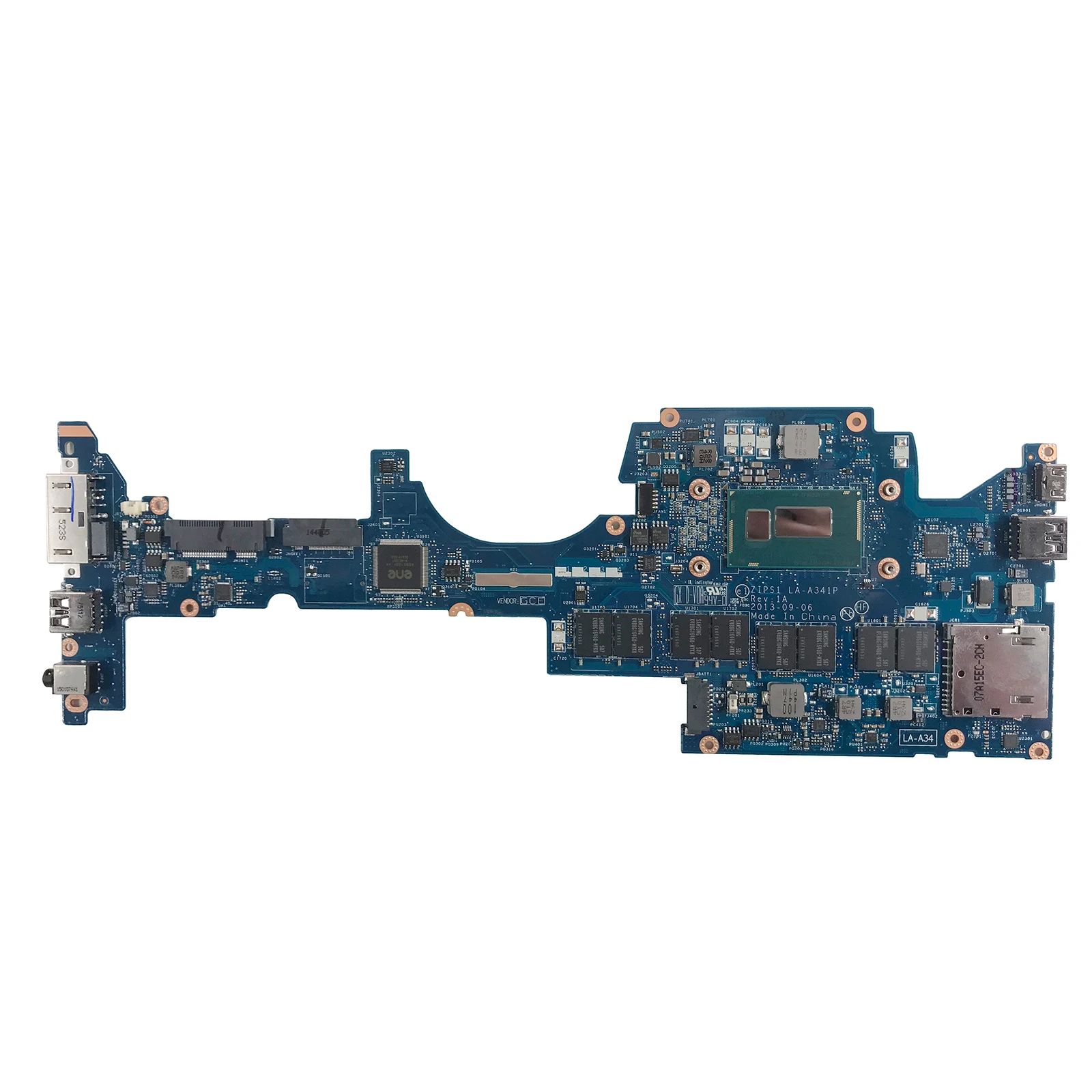 Материнская плата для lenovo THINKPAD S1 YOGAматеринская плата LA-A341P ZIPS1 с процессором i5-4300u 4 ГБ 100% протестирована (art.: 3920ba7c3cbac) - 3920ba7c3cbac