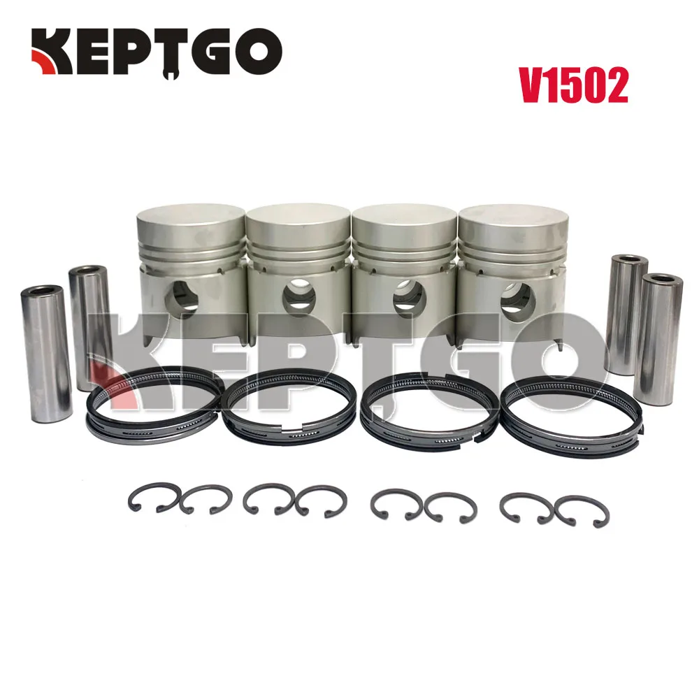 Новый поршень и кольца V1502 для Kubota (4 цилиндров)