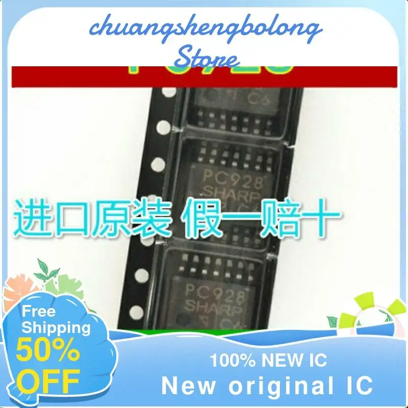 2 шт., PC928 SOP-14, новая Оригинальная интегральная схема