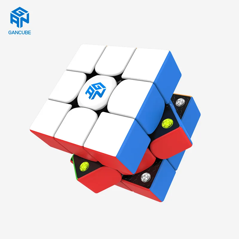 GAN356 M 3x3x3 Магнитный куб GAN 3x3x3 кубик рубика 3x3 куб профессиональный скоростной куб 3x3 Кубики-головоломки 3x3 игровой кубик GAN 356 M 3x3x3 Кубик GAN356 M ...