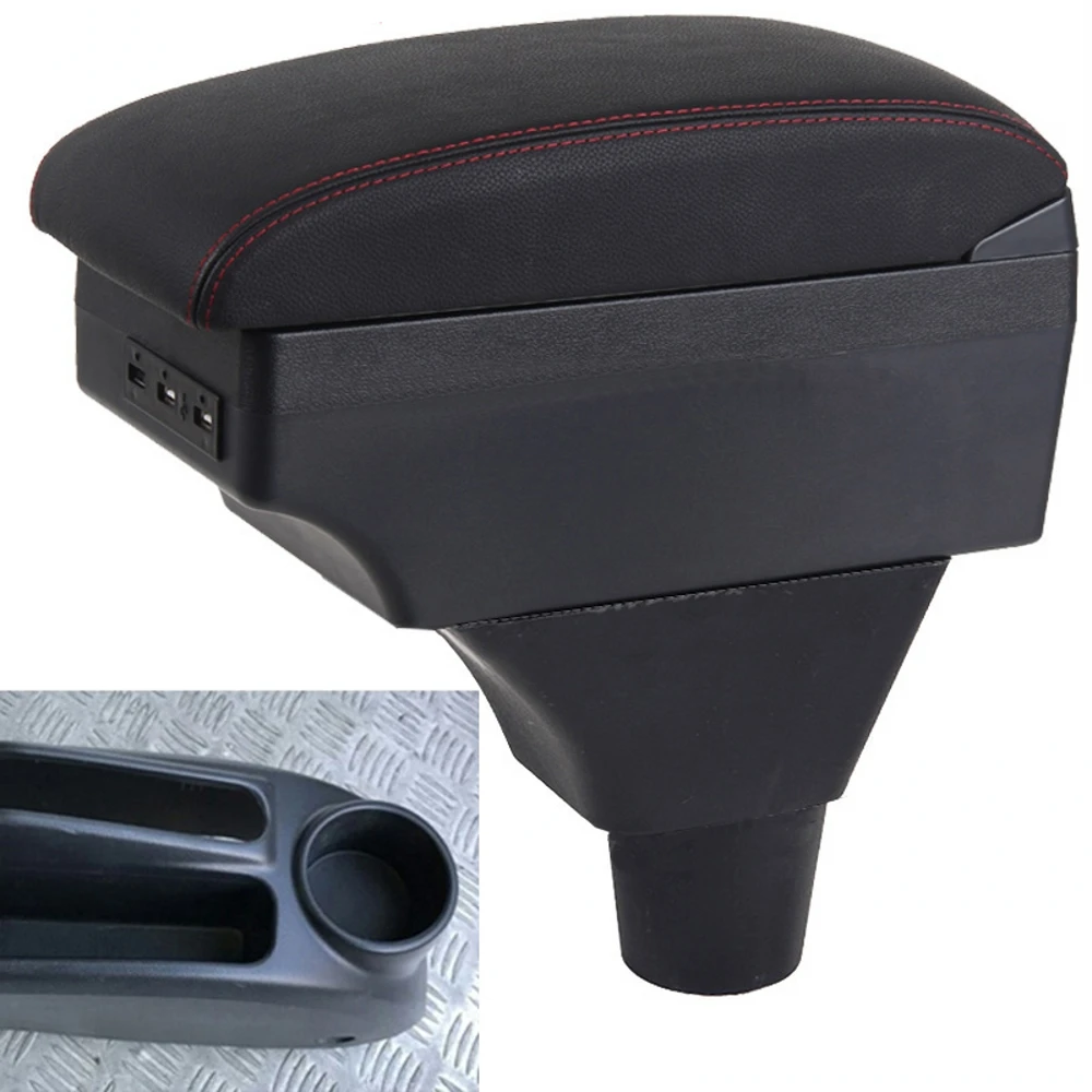 Подлокотник для Honda civic ep3, центральный контейнер для хранения, с USB-интерфейсом