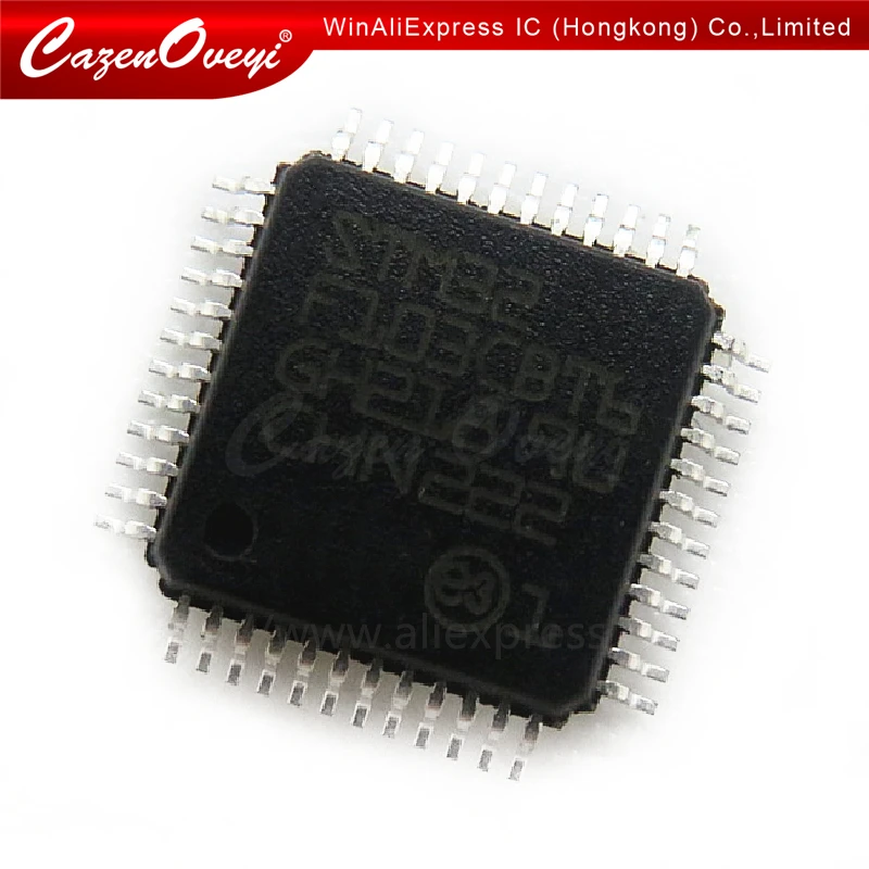 5 шт./лот STM32F103CBT6 STM32F103CB 32F103CBT6 QFP-48 в наличии