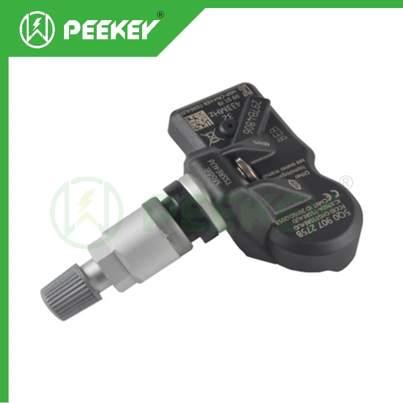 1 шт., датчик давления в шинах 1K0 907 253D TPMS 315 МГц, 1K0907253D OEM 1K0-907-253C 1K0-907-253D
