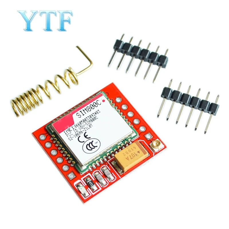 SIM800C GSM GPRS модуль 51 однокристальный микрокомпьютер STM с Bluetooth