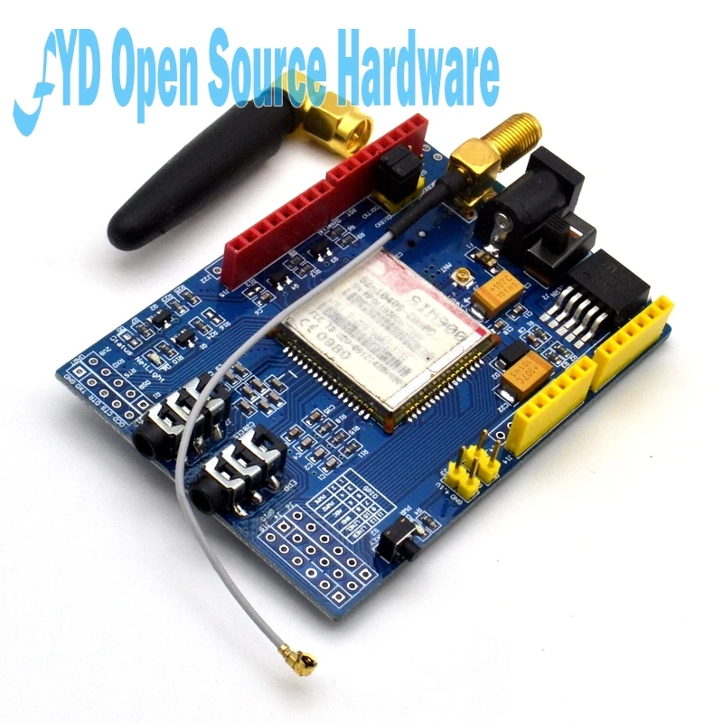 Плата разработки SIM900 GPRS/GSM Shield, четырехдиапазонный модуль для arduino, совместимый с UNO MEGA 2560 Raspberry