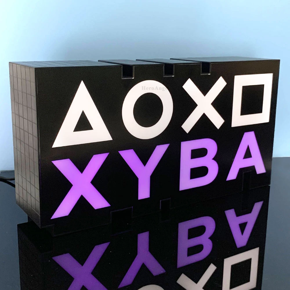 Для PS4PS5 знак Голосовое управление игра бездны икосветильник акриловая атмосфера неоновый клуб KTV украшение бар декоративная лампа Рождественский подарок (art.: 3920b82ad85af) - 3920b82ad85af