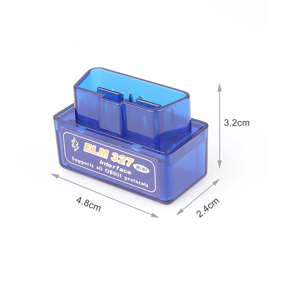 Последняя версия Super Mini ELM327 Bluetooth V2.1 OBD2 Mini Elm 327 Автомобильный диагностический сканер инструмент для протоколов ODB2 OBDII (art.: 3a38f483a0b) - 3a38f483a0b