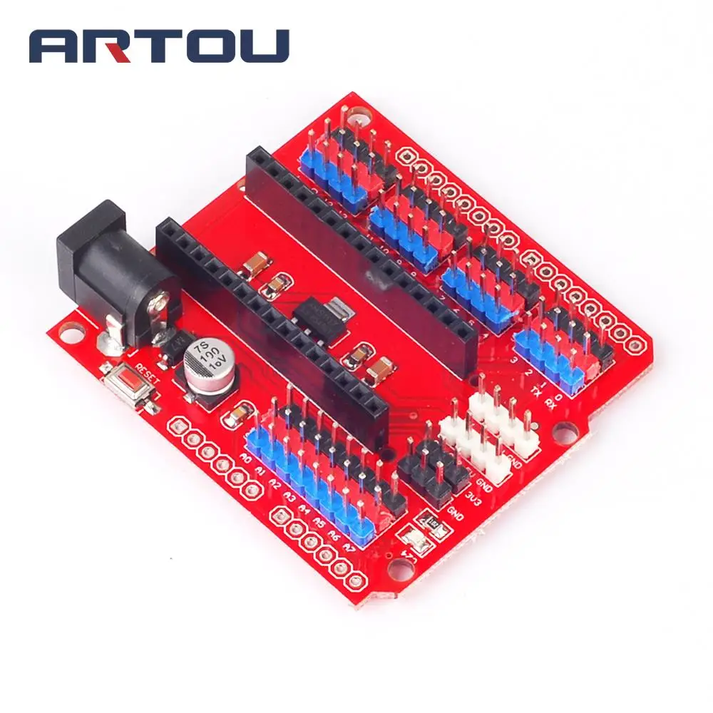 Плата расширения и ввода-вывода Плата расширения, модуль для arduino NANO V3.0