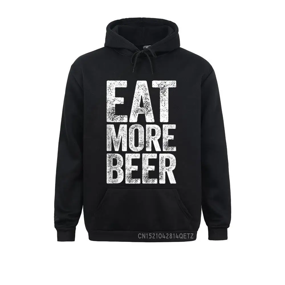 Мужские и женские свитшоты Eat More Beer, недорогие толстовки с длинным рукавом, одежда для группы