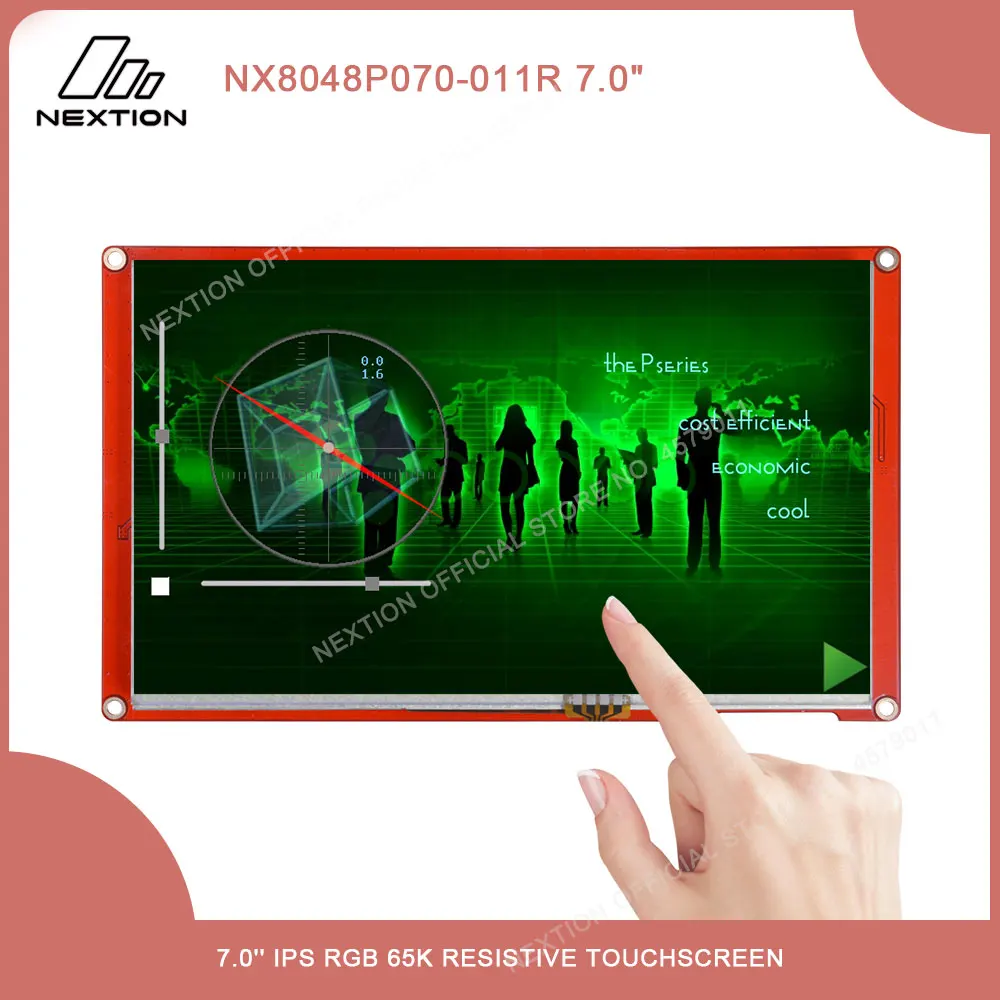 Модуль интеллектуального ЖК-дисплея NEXTION 7,0 ''с сенсорным экраном, NX8048P070-011C/R, многофункциональный Резистивный/емкостный без корпуса HMI